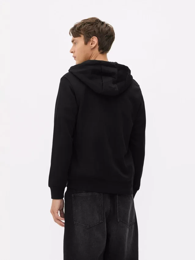 Sudadera con capucha y cremallera