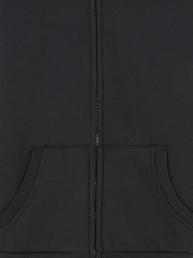 Sudadera con capucha y cremallera