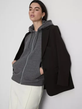 Sudadera con capucha y cremallera Essential