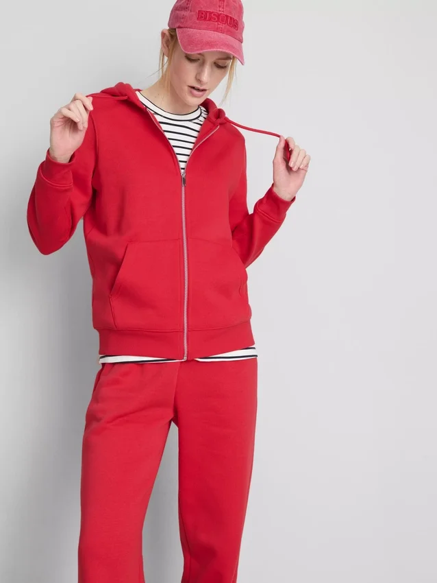 Sudadera con capucha y cremallera Essential