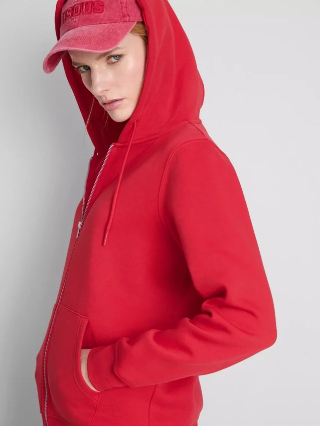Sudadera con capucha y cremallera Essential
