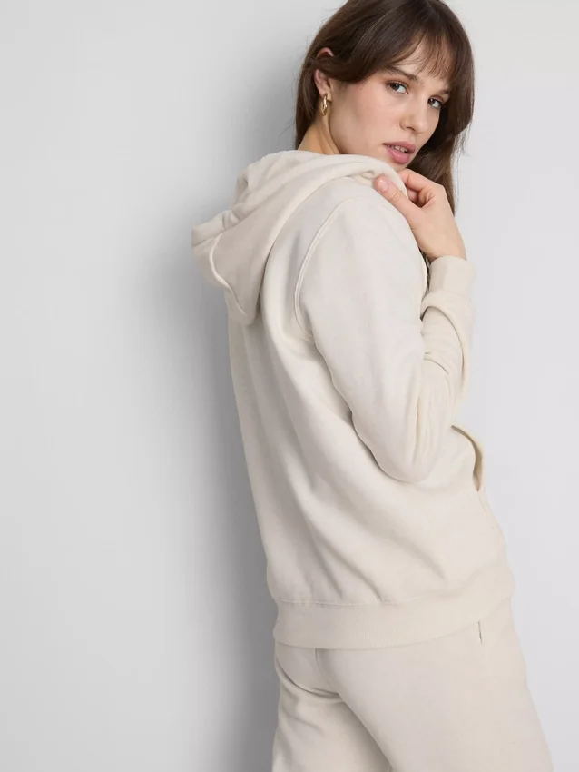 Sudadera con capucha y cremallera Essential