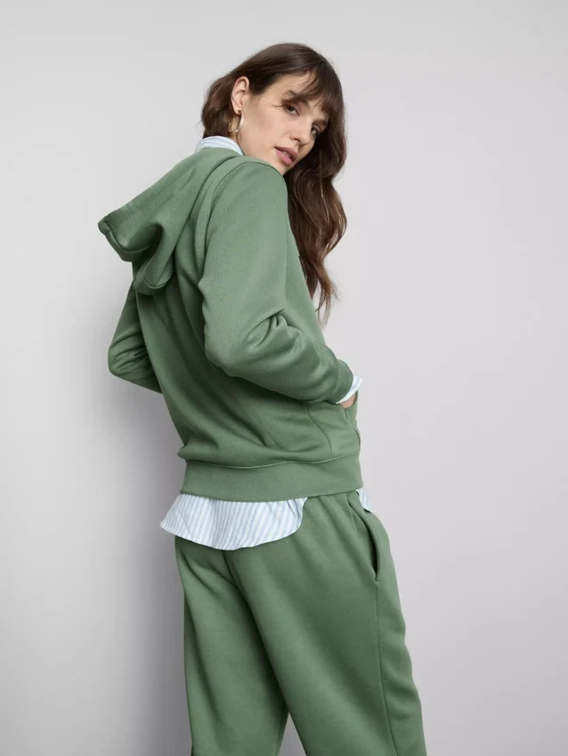 Sudadera con capucha y cremallera Essential