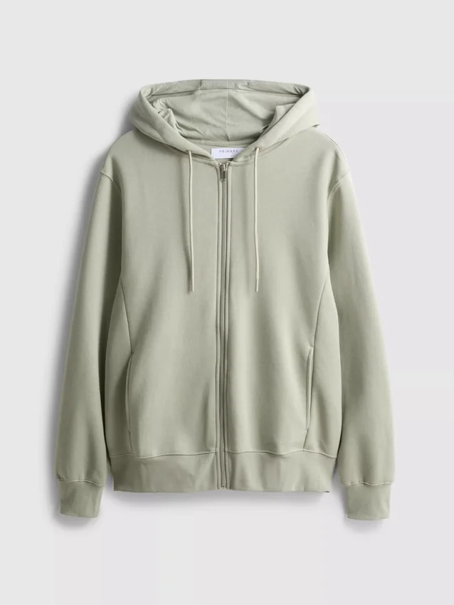 Sudadera con capucha y cremallera Essential