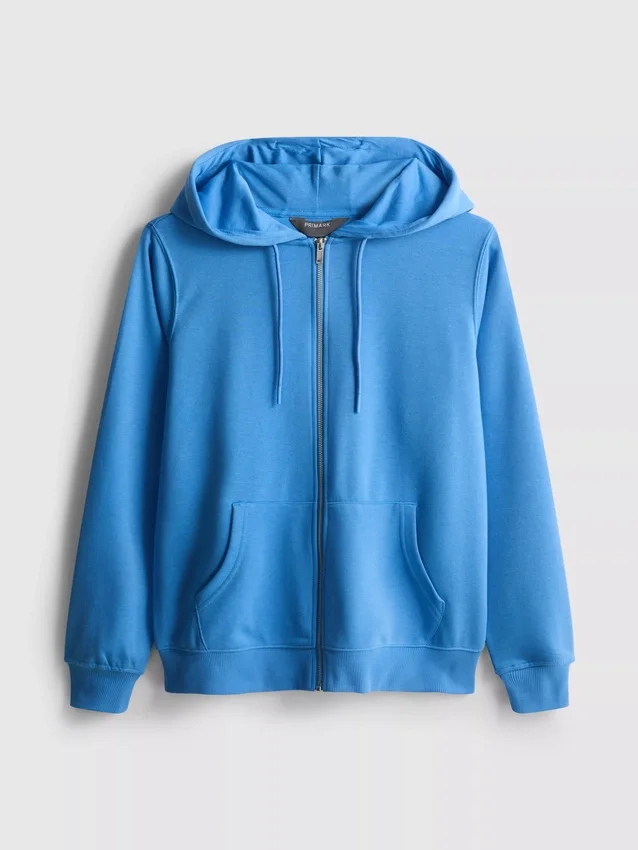 Sudadera con capucha y cremallera Essential
