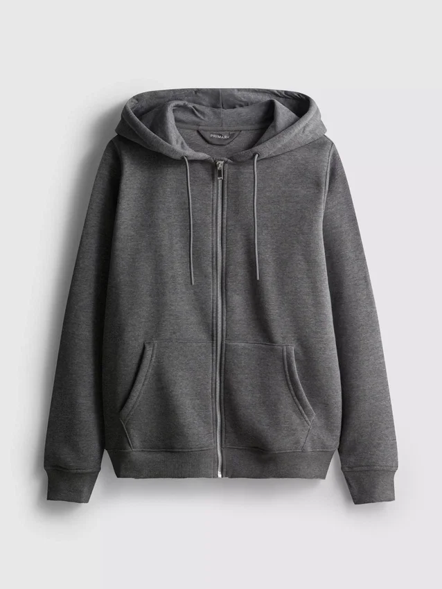 Sudadera con capucha y cremallera Essential