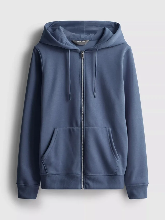 Sudadera con capucha y cremallera Essential