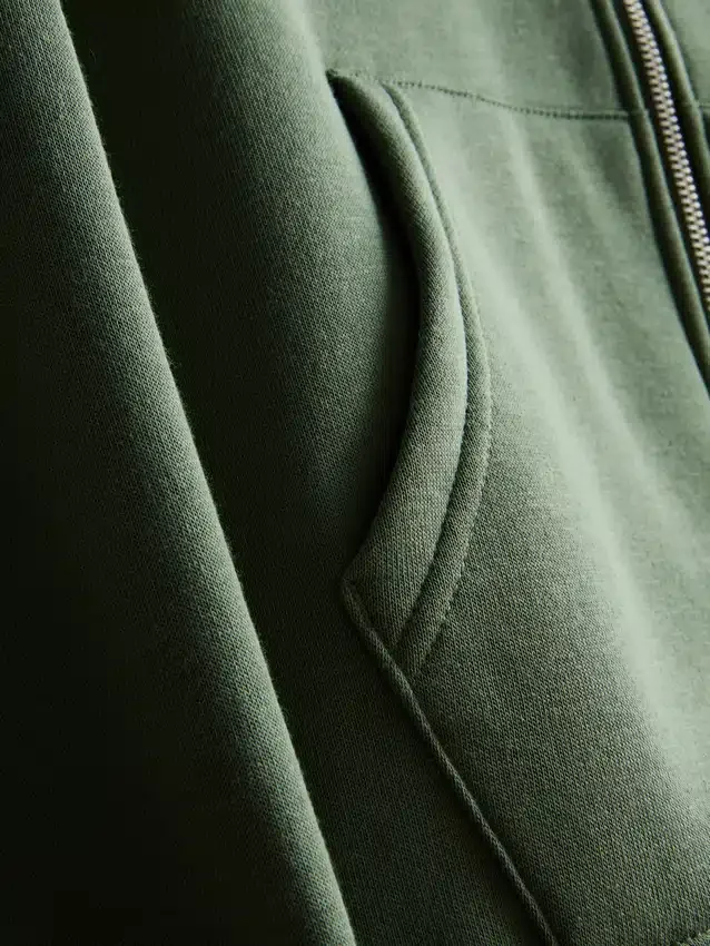 Sudadera con capucha y cremallera Essential