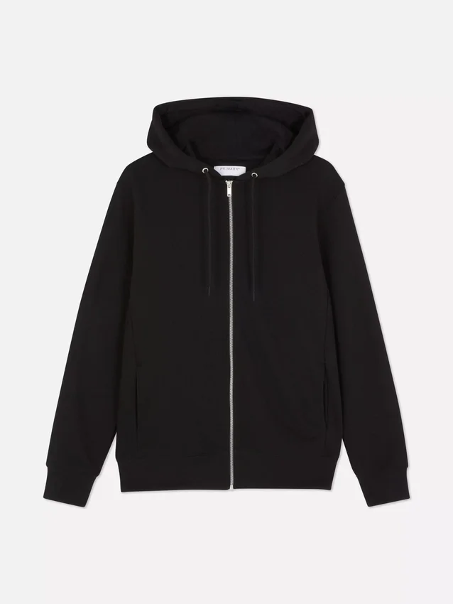 Sudadera con capucha y cremallera imprescindible