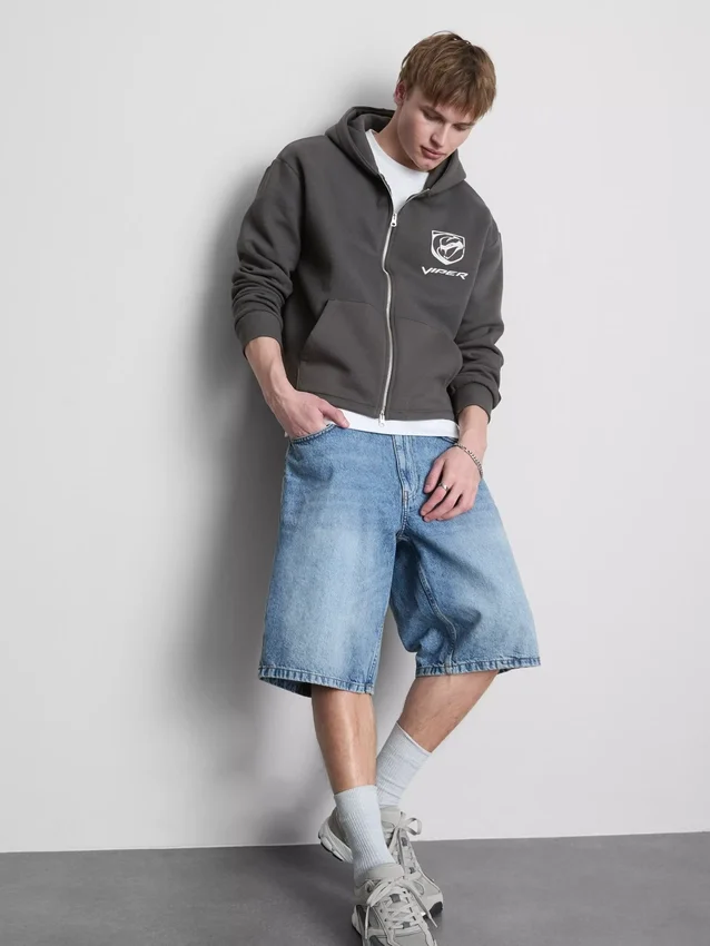 Sudadera con capucha y cremallera Viper