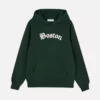 Sudadera con capucha y diseño de Boston