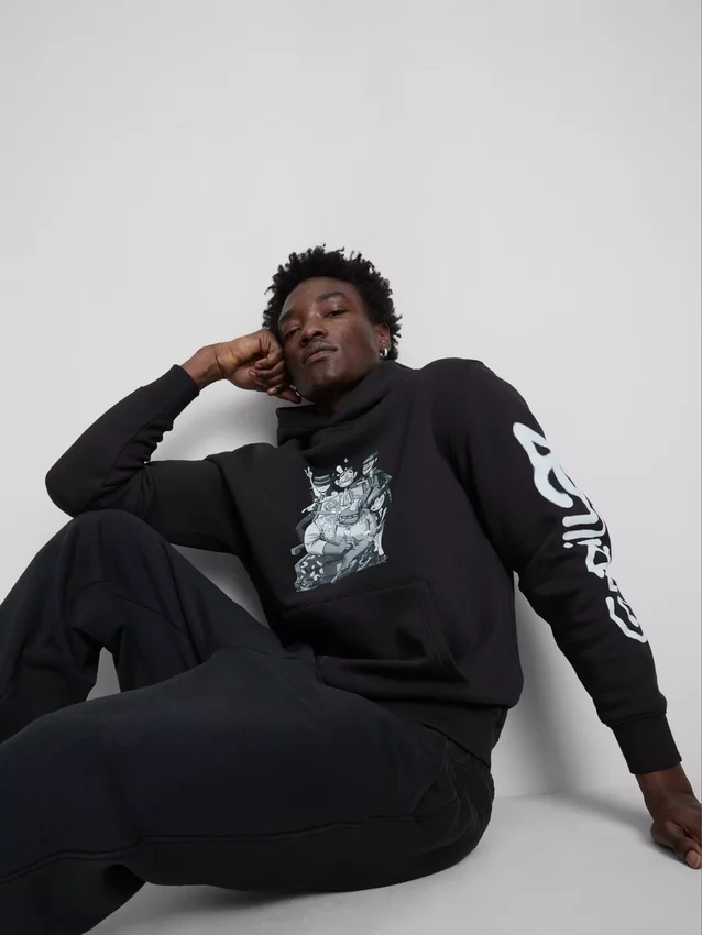 Sudadera con capucha y diseño de Gorillaz