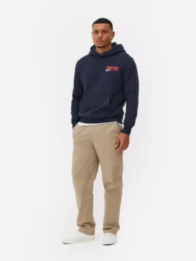 Sudadera con capucha y diseño de pizza «deep dish» de Chicago