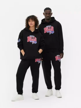 Sudadera con capucha y logotipo de los Buffalo Bills de la NFL