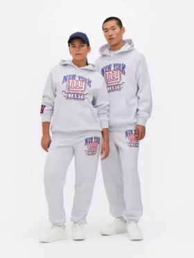 Sudadera con capucha y logotipo de los New York Giants de la NFL