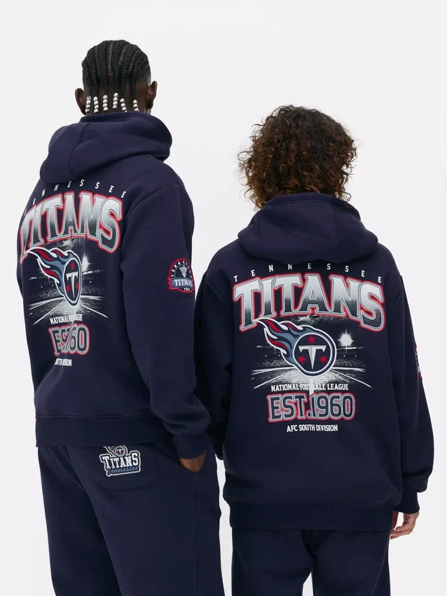 Sudadera con capucha y logotipo de los Tennessee Titans de la NFL