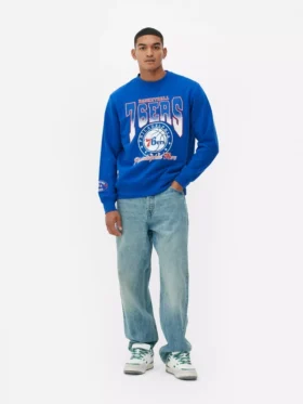 Sudadera con diseño gráfico de los Philadelphia 76ers de la NBA