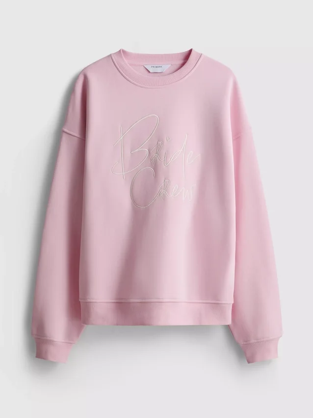 Sudadera con lema para el grupo de la novia