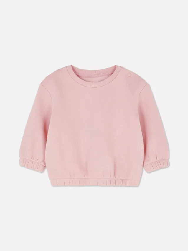 Sudadera de cuello redondo