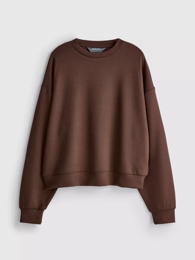 Sudadera deportiva de cuello redondo