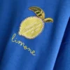 Sudadera holgada color limón con alto contenido de algodón