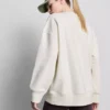 Sudadera oversize con alto contenido de algodón para correr