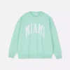 Sudadera oversize con letras de Miami