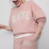Sudadera oversize de Maine con alto contenido de algodón