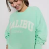 Sudadera oversize Malibu con alto contenido de algodón