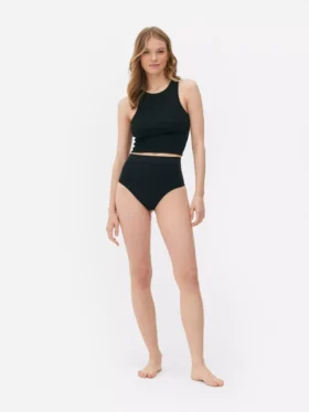 Tanga de ropa moldeadora sin costuras de cintura alta