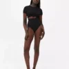Tanga de ropa moldeadora sin costuras de cintura alta