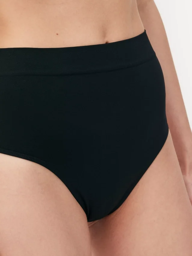 Tanga de ropa moldeadora sin costuras de cintura alta