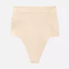 Tanga de ropa moldeadora sin costuras de cintura alta