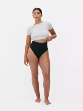 Tanga moldeadora sin costuras de cintura alta