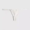 Tanga nupcial bordada con lentejuelas