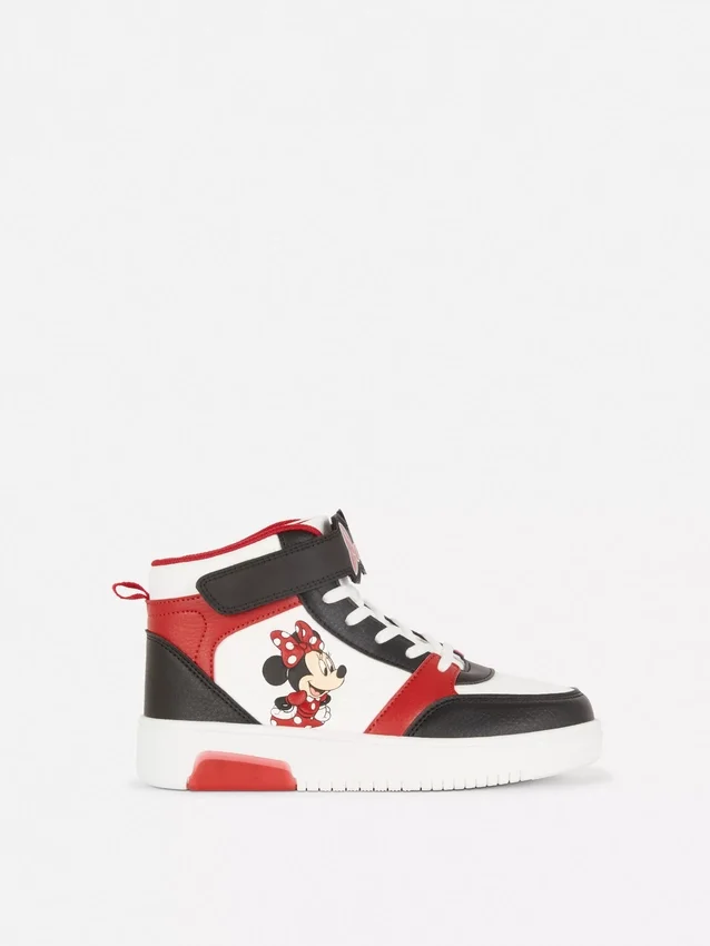 Tenis altos luminosos de Minnie Mouse de Disney