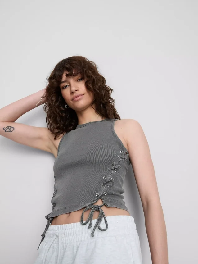 The Primark Scene | Camiseta corta con detalle de lazo