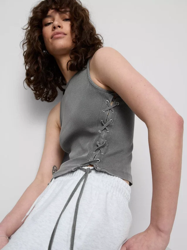 The Primark Scene | Camiseta corta con detalle de lazo