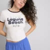 The Primark Scene | Camiseta corta «Laguna Beach Baby»