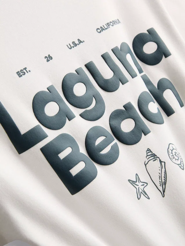 The Primark Scene | Camiseta corta «Laguna Beach Baby»