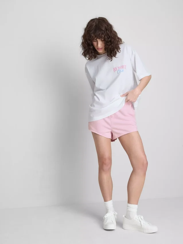 The Primark Scene | Camiseta oversize de algodón estilo resort