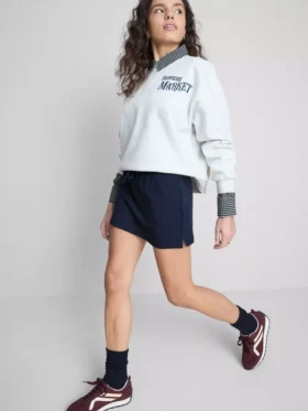The Primark Scene | Falda-pantalón tipo A con alto contenido de algodón