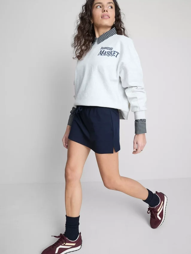 The Primark Scene | Falda-pantalón tipo A con alto contenido de algodón