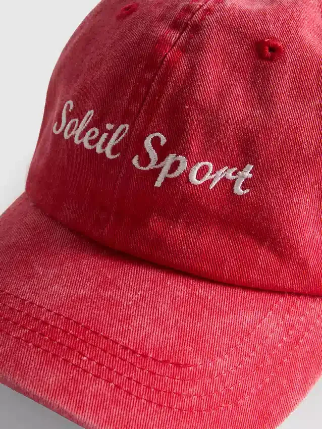 The Primark Scene | Gorra de béisbol de algodón Soleil