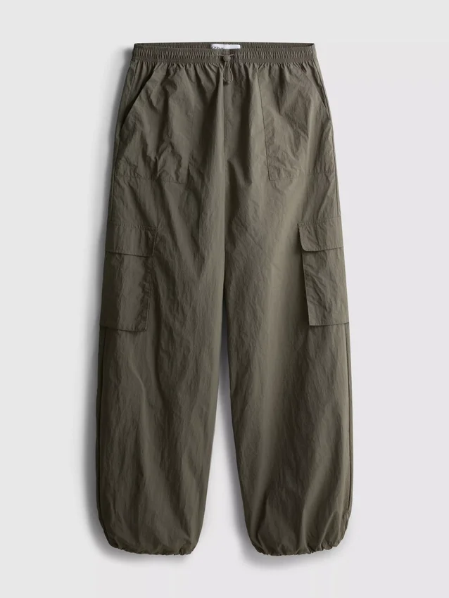 The Primark Scene | Pantalones cargo de talle medio con cordón