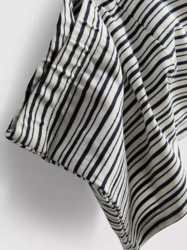 The Primark Scene | Pantalones cortos ajustados a rayas con alto contenido de algodón