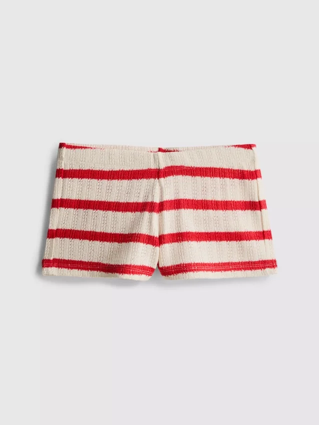 The Primark Scene | Pantalones cortos de croché a rayas