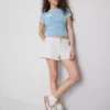 The Primark Scene | Pantalones cortos de mezclilla de algodón