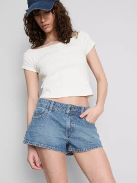 The Primark Scene | Pantalones cortos de mezclilla de algodón