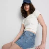 The Primark Scene | Pantalones cortos de mezclilla de algodón